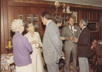 Guests at Howard Pyle's Birthday Party