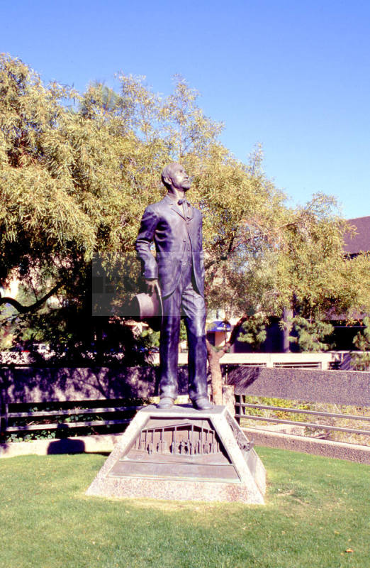Police Courts Complex statue