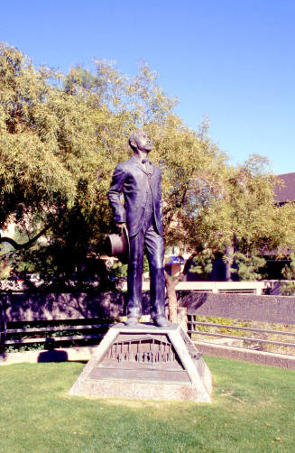 Police Courts Complex statue