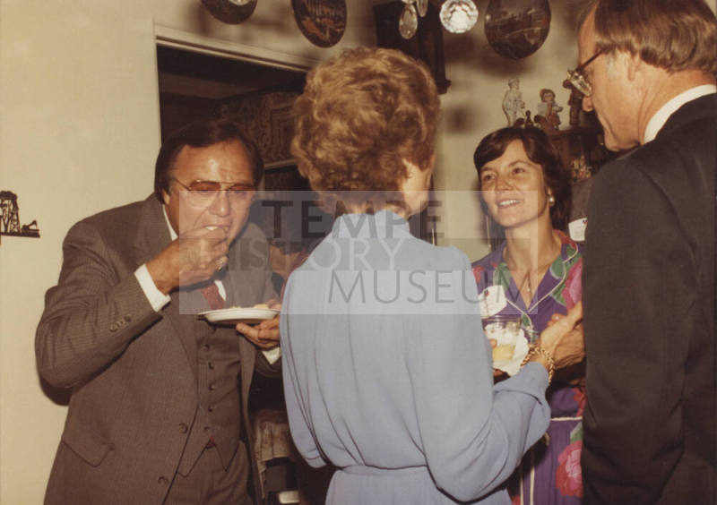 Guests at Howard Pyle's Birthday Party