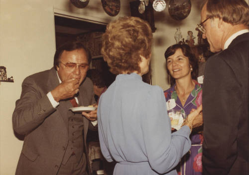 Guests at Howard Pyle's Birthday Party