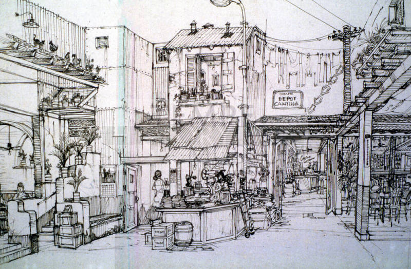 Tempe Railroad Station plan, 300 S. Ash Ave.