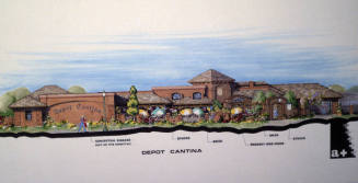 Tempe Railroad Station plans, 300 S. Ash Ave.