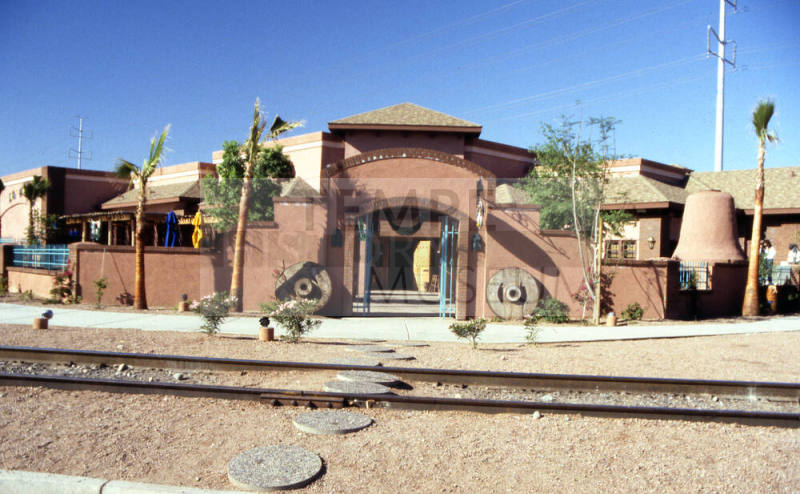 Tempe Railroad Station after redevelopment, 300 S. Ash Ave.