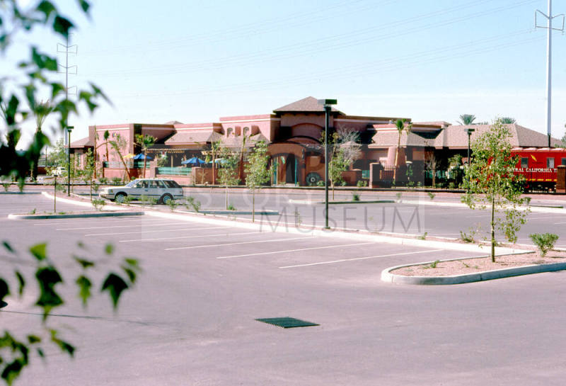 Tempe Railroad Station after redevelopment, 300 S. Ash Ave.