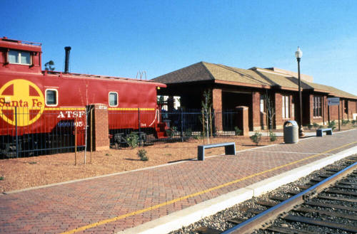 Tempe Railroad Station after redevelopment, 300 S. Ash Ave.