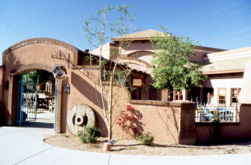 Tempe Railroad Station after redevelopment, 300 S. Ash Ave.