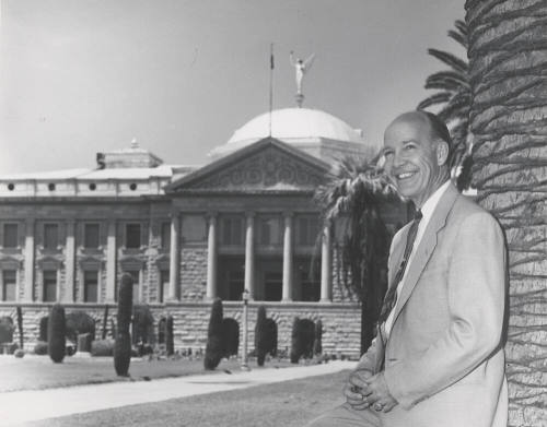 Howard Pyle in Front of AZ State Capitol