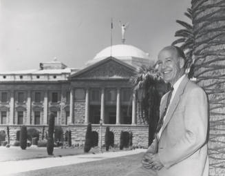 Howard Pyle in Front of AZ State Capitol