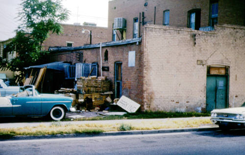 Alley behind Andre building, 401 S. Mill Ave.