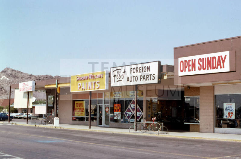 Mill and University, 823 S. Mill Ave.