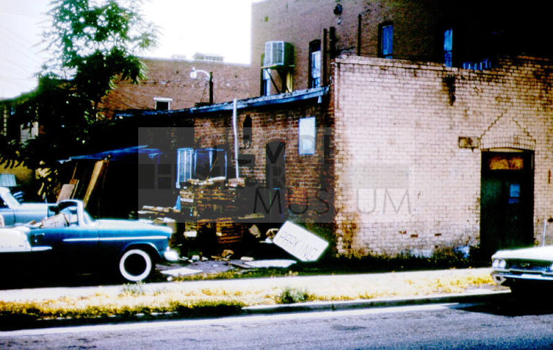 Alley behind Andre building, 401 S. Mill Ave.