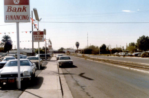 Chrysler dealership, 3rd St.
