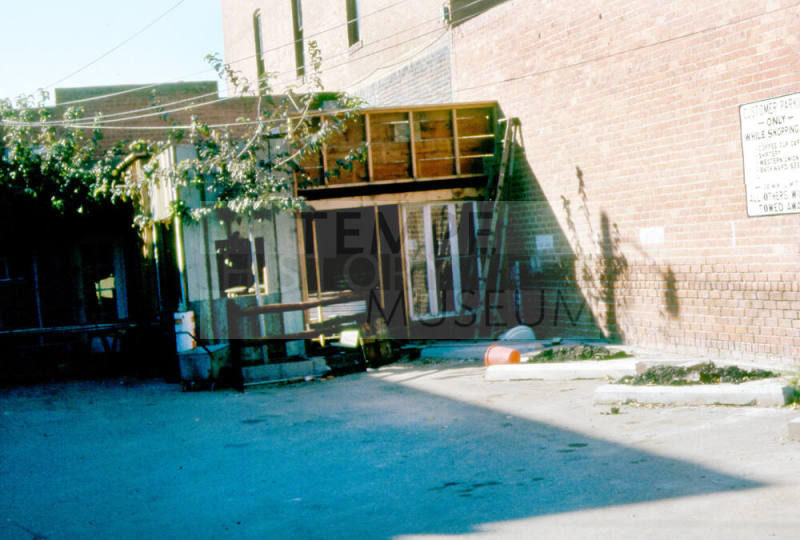 Alley in downtown Tempe, unknown site address