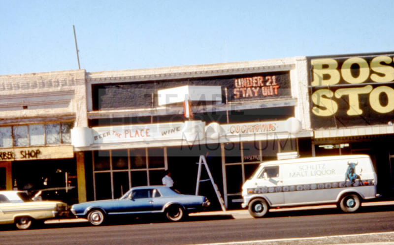 Street Scene, "Boston Store", Mill Ave.