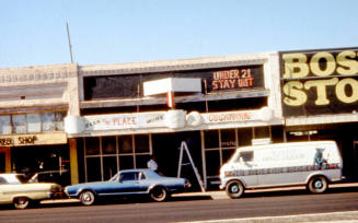 Street Scene, "Boston Store", Mill Ave.