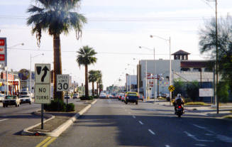 Street Scene, Mill Ave.