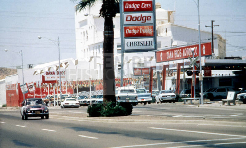 Dana Brothers Motor Co, 201 Block of S. Mill Ave.