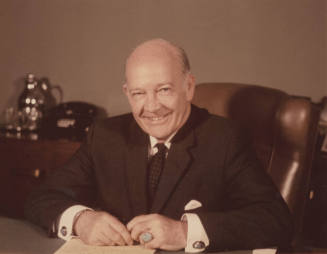 Portrait of Howard Pyle Sitting at Desk