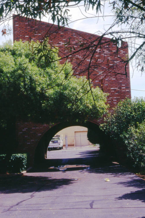 Brick arch, downtown Tempe