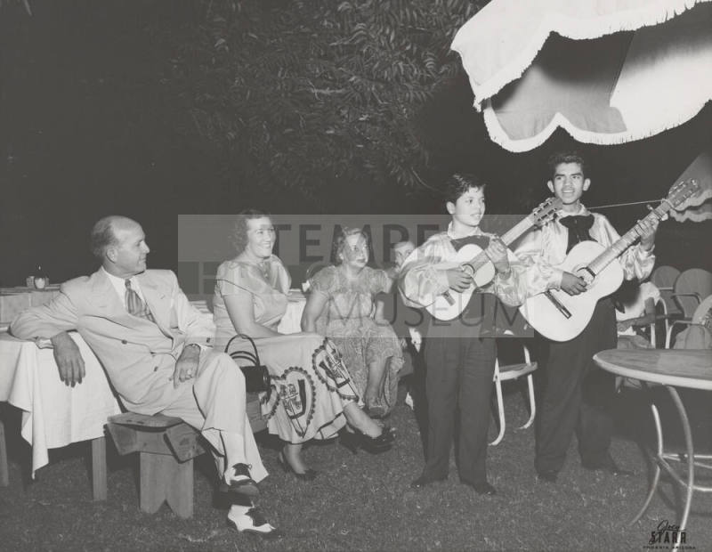 Howard and Lucile Pyle at Retail Trade Bureau Party
