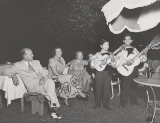 Howard and Lucile Pyle at Retail Trade Bureau Party