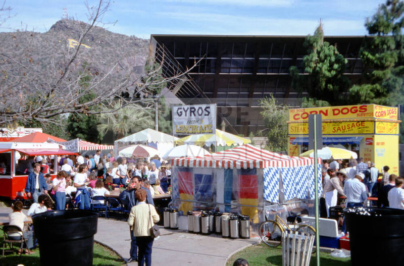 Mill Avenue Arts Fair, fall.