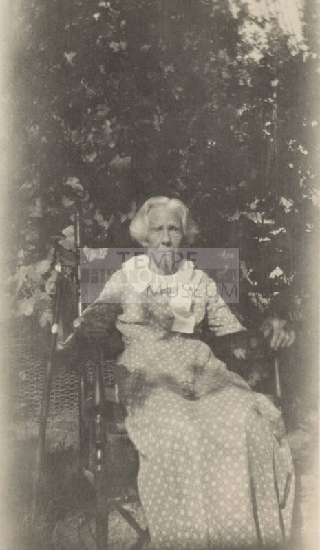 Magdalene Ann, Age 89, in Rocking Chair