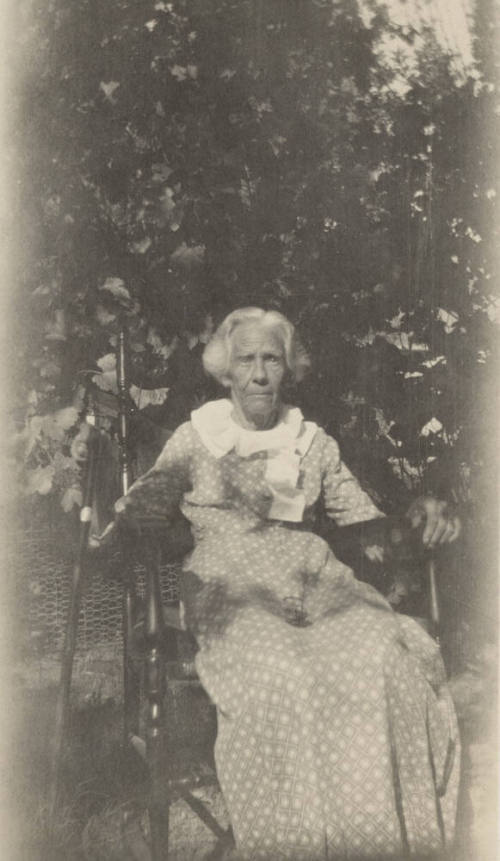 Magdalene Ann, Age 89, in Rocking Chair