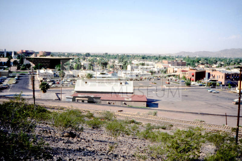 Looking south from Hayden Butte