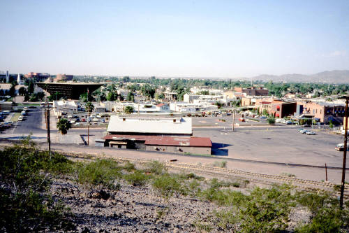Looking south from Hayden Butte