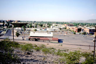 Looking south from Hayden Butte