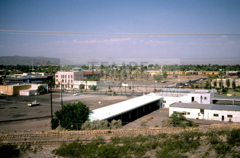Looking southwest from Hayden Butte