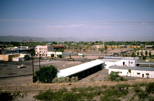 Looking southwest from Hayden Butte