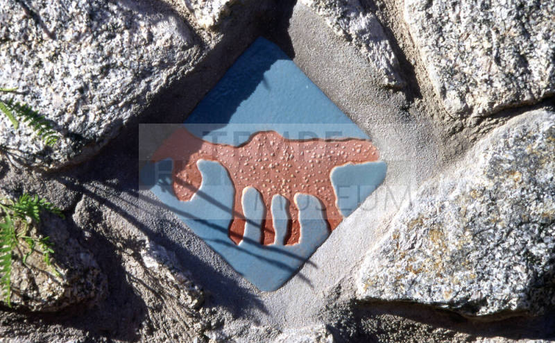 Hayden Butte trailhead art