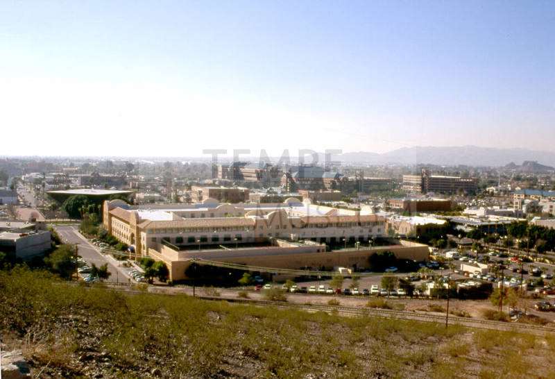 Tempe Mission Palms from Hayden Butte
