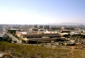 Tempe Mission Palms from Hayden Butte
