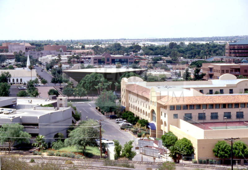 Tempe Mission Palms from Hayden Butte