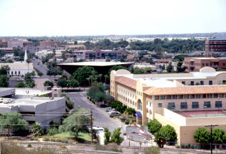 Tempe Mission Palms from Hayden Butte