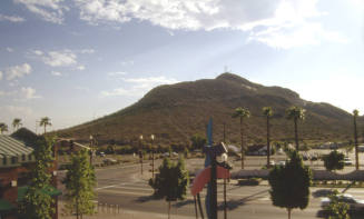 Hayden Butte from west of Mill Avenue