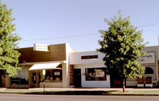 Businesses located at 30, 34 and 36 E. 5th St.