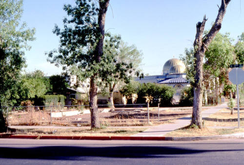 Back of Mosque, 131 E. 6th St.