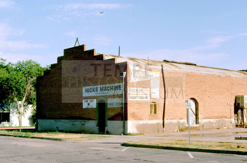 Hicks Machine Co., 24 W. 7th St.