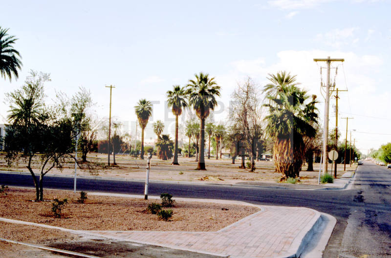 Intersection of Ash Ave. and 3rd St.