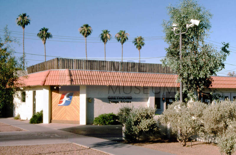 Greyhound office, 502 S. College Ave.