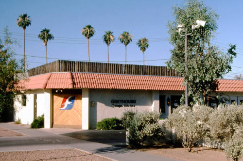 Greyhound office, 502 S. College Ave.