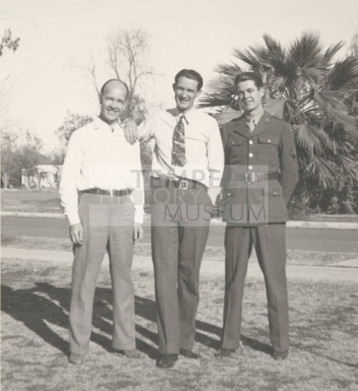 Howard, Virgil and Maurice Pyle-Tempe