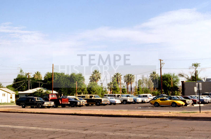 Corner of Maple Ave. and 6th Street