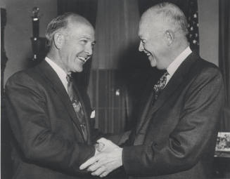 Howard Pyle and Dwight Eisenhower