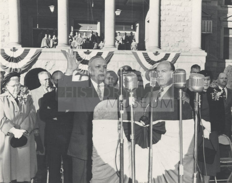 Howard Pyle Taking Oath of office